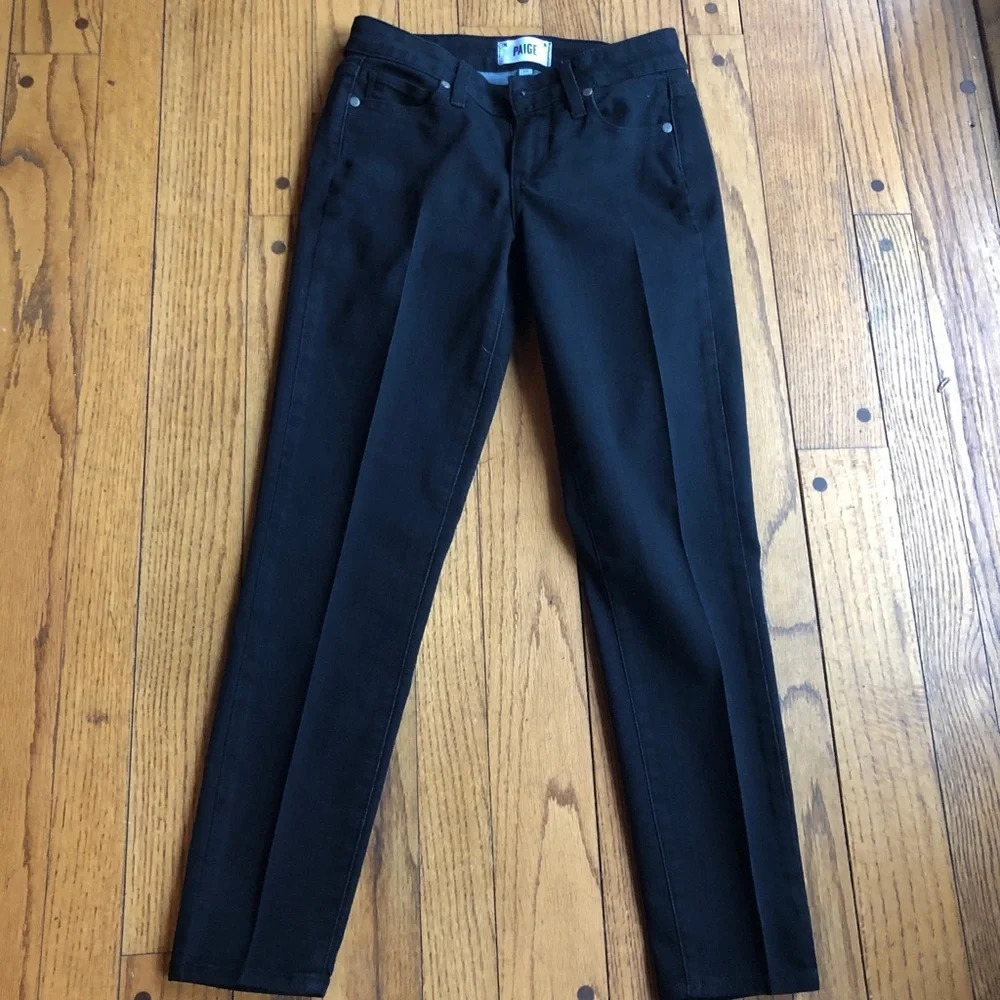 Creased Black PAIGE Jeans